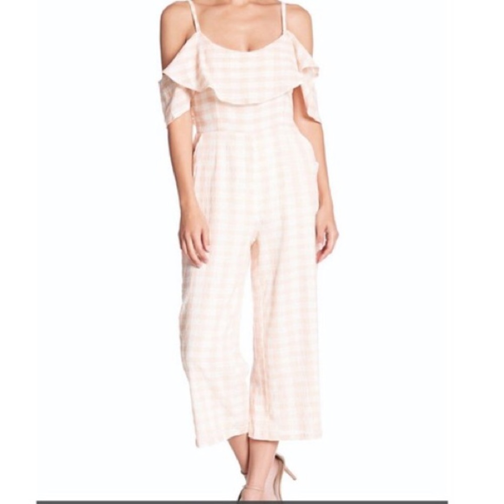 BB Dakota Kando Gingham Jumpsuit